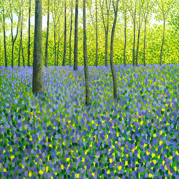 Springtime Bluebells Signed Edition Print-Susan Entwistle