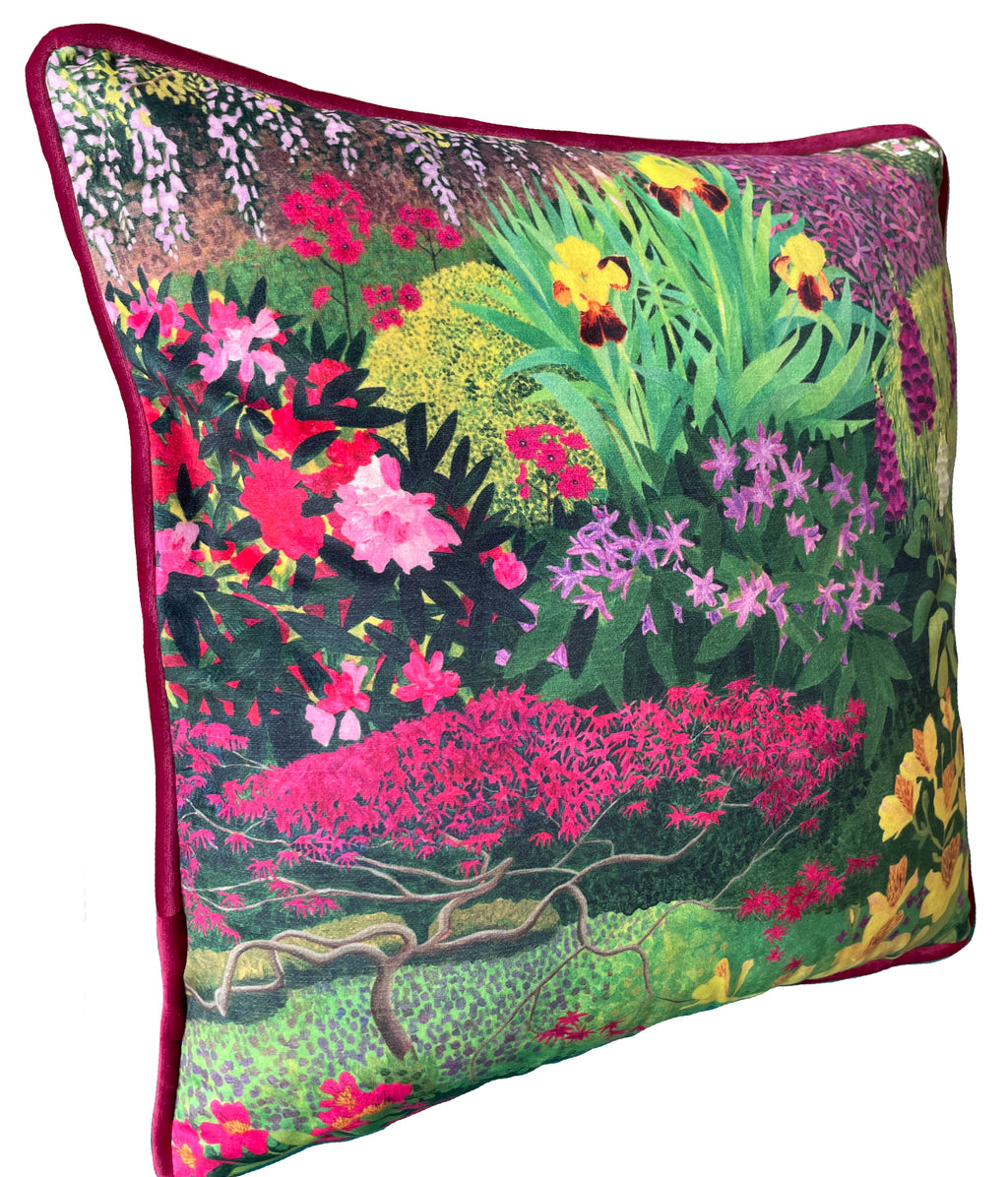 Enchanted Garden Cushion NEW-Susan Entwistle