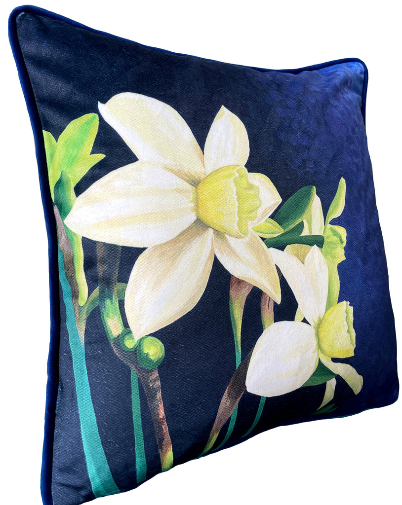 Daffodil Polar Hunter Cushion NEW-Susan Entwistle