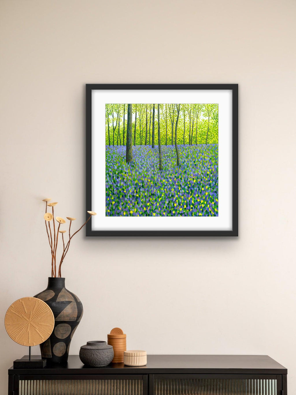 Springtime Bluebells Signed Edition Print-Susan Entwistle