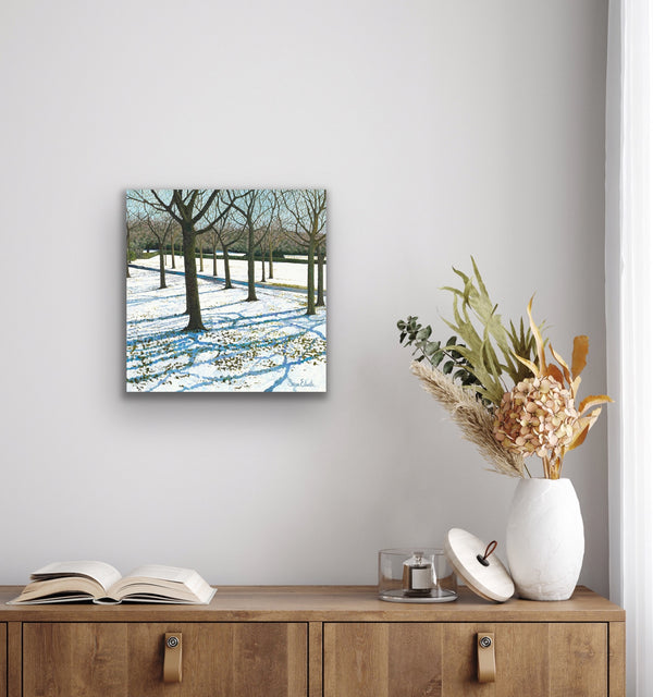 Snow in the Park Limited Edition Print-Susan Entwistle