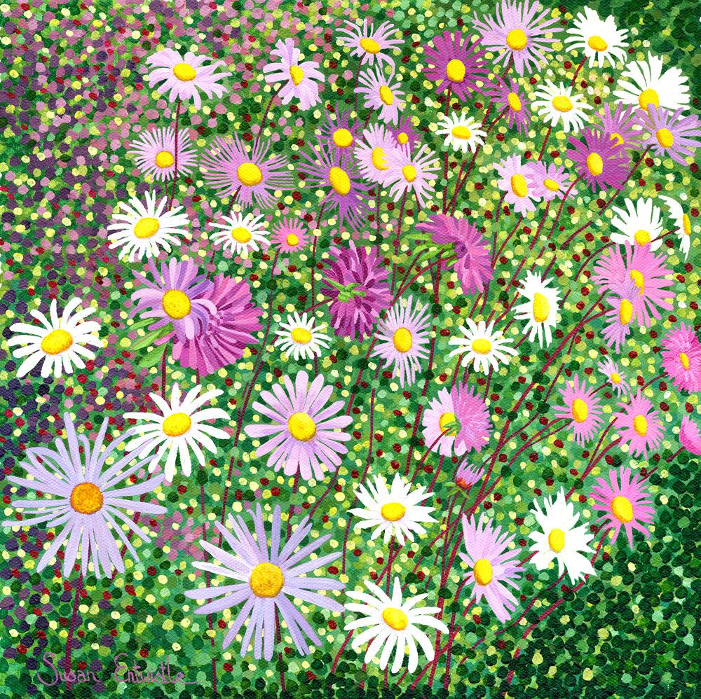 Asters Card-Susan Entwistle