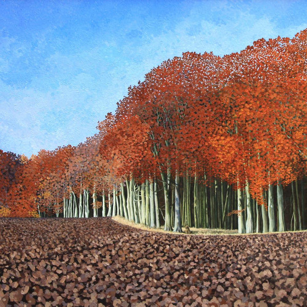 Autumn Beech Card-Susan Entwistle