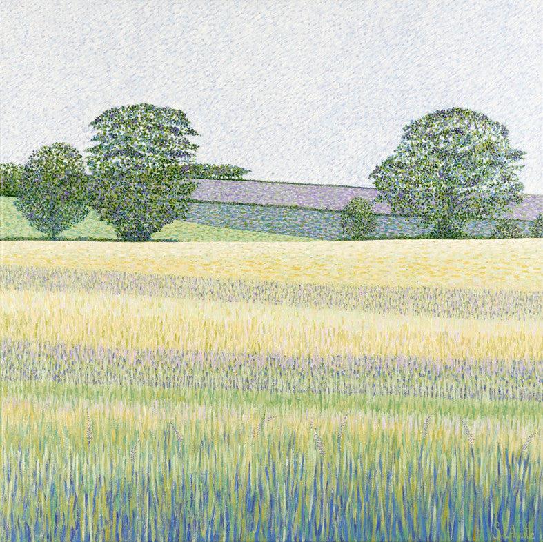 Barley Fields Card-Susan Entwistle