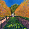 Hidcote Manor - Hornbeam Stilt Garden Limited Edition Print-Susan Entwistle