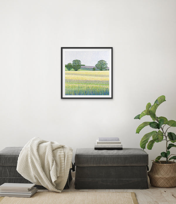 Barley Fields Signed Edition Print-Susan Entwistle