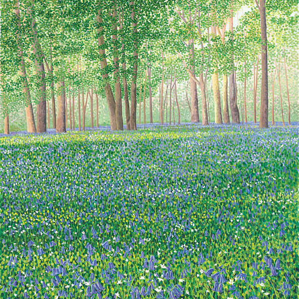 Bluebell Woods II Card-Susan Entwistle