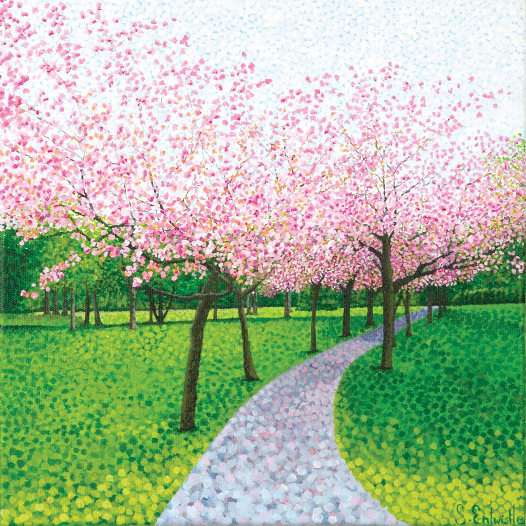 Cherry Blossom Card-Susan Entwistle