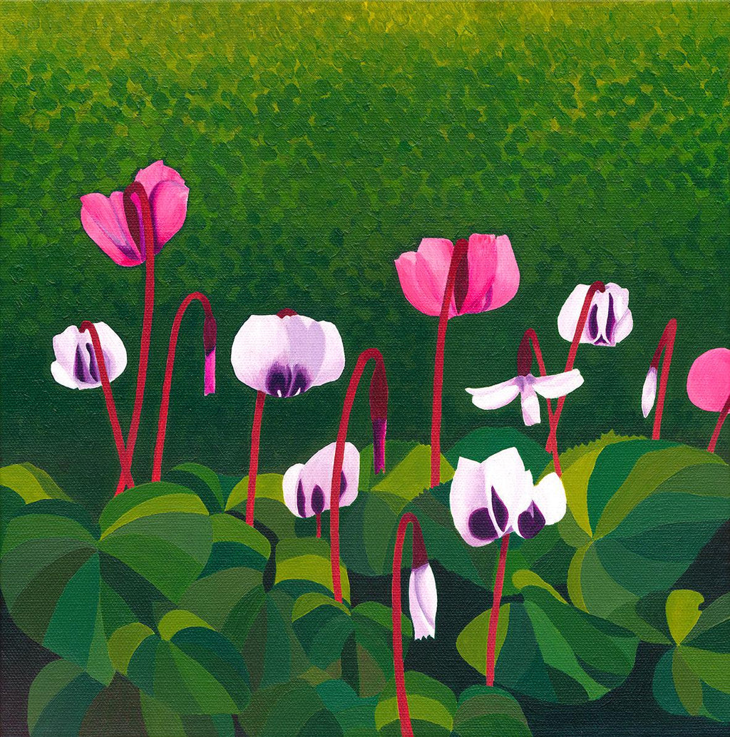 Cyclamen Signed Edition Print-Susan Entwistle