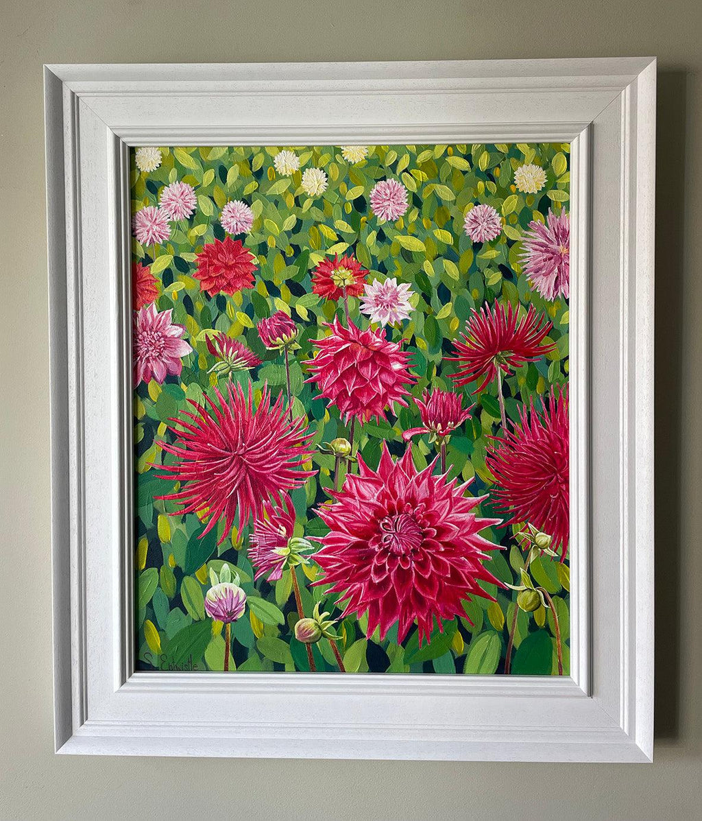 Field of Dahlias-Susan Entwistle