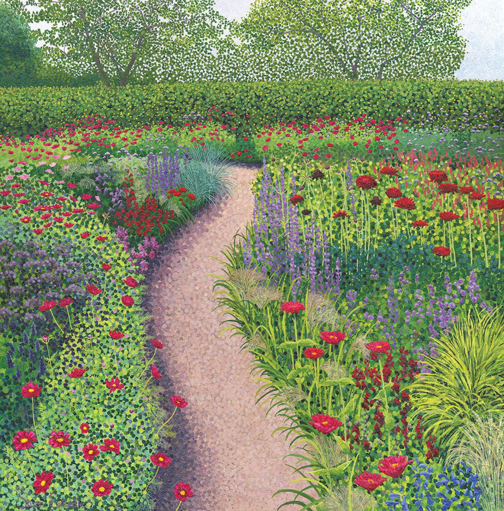 The Garden Walk Limited Edition Print-Susan Entwistle