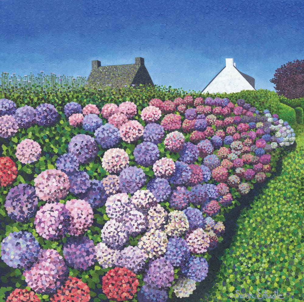 Hydrangeas Card-Susan Entwistle