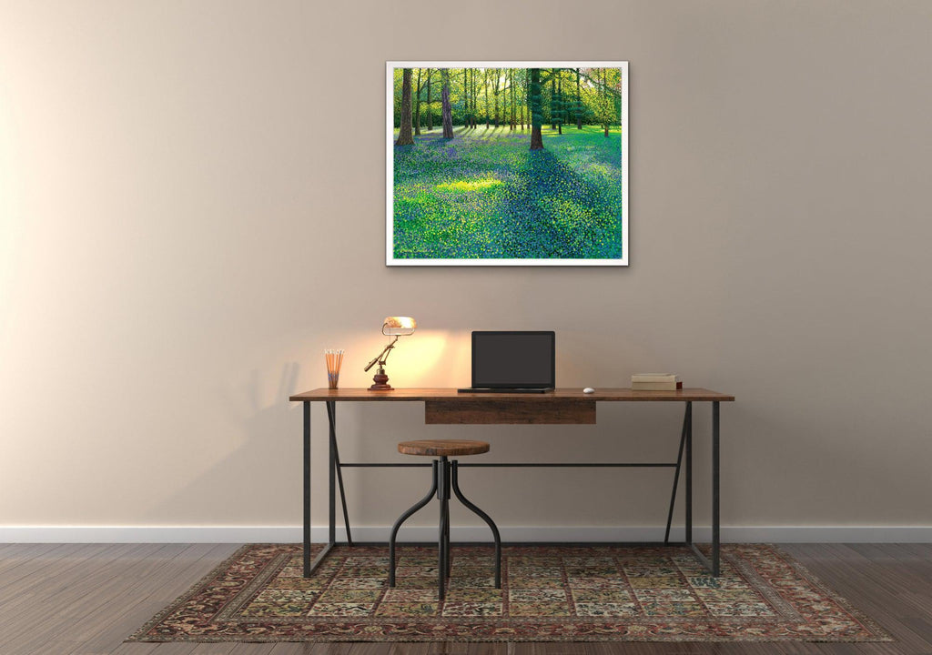 Bluebells at Wisley Limited Edition Print-Susan Entwistle