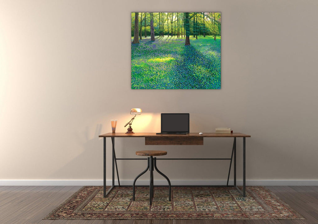 Bluebells at Wisley Limited Edition Print-Susan Entwistle