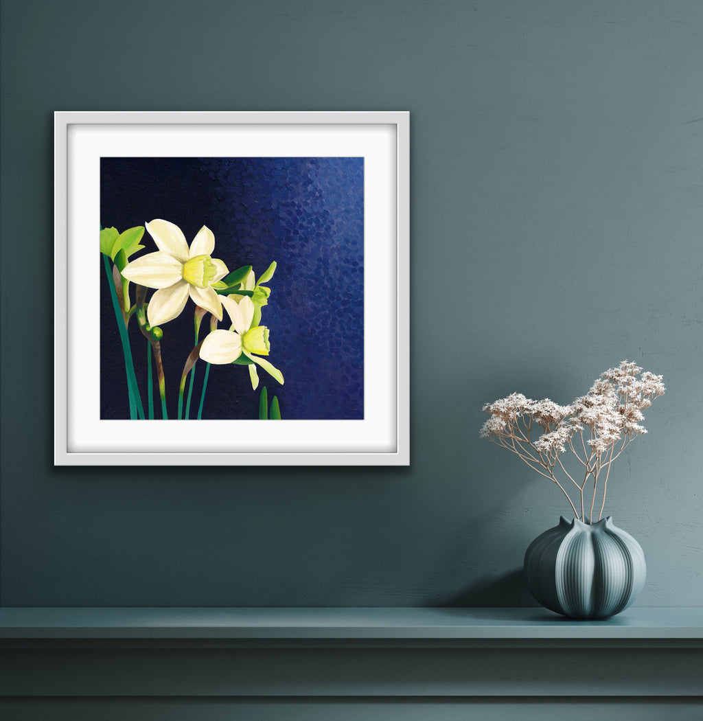 Daffodils Polar Hunter Signed Edition Print-Susan Entwistle