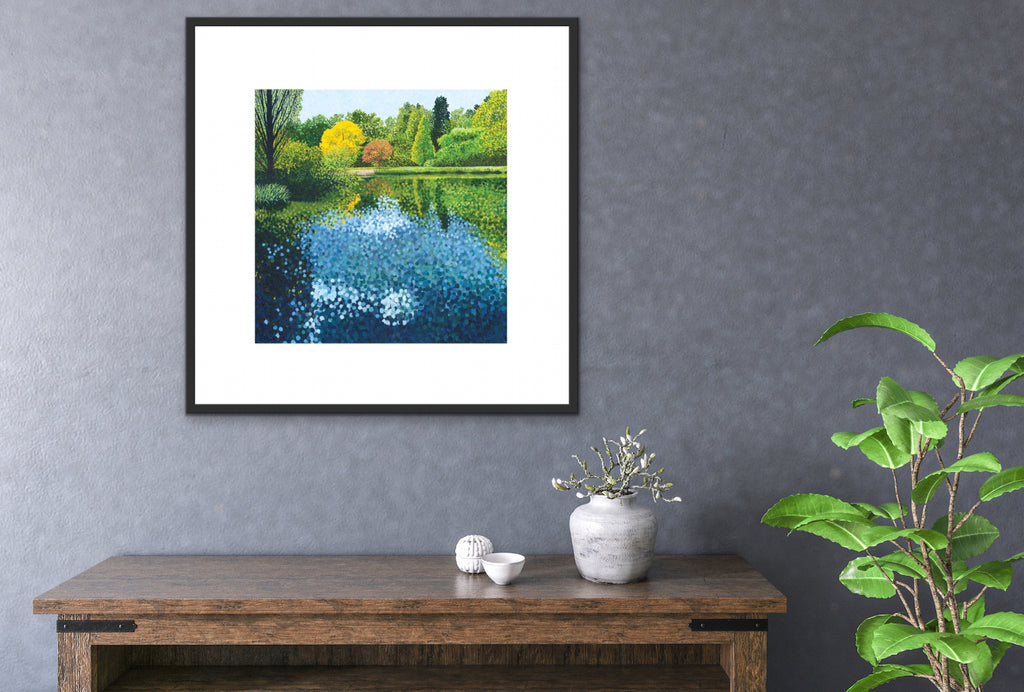 Lake at Wisley Limited Edition Print-Susan Entwistle