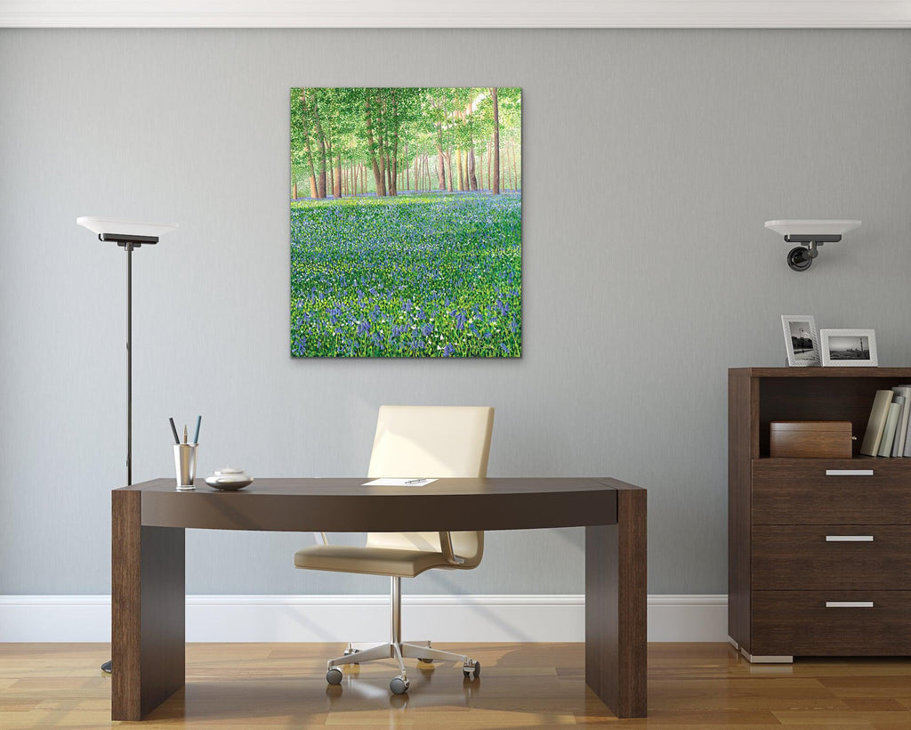 Bluebell Woods II Limited Edition Print.-Susan Entwistle