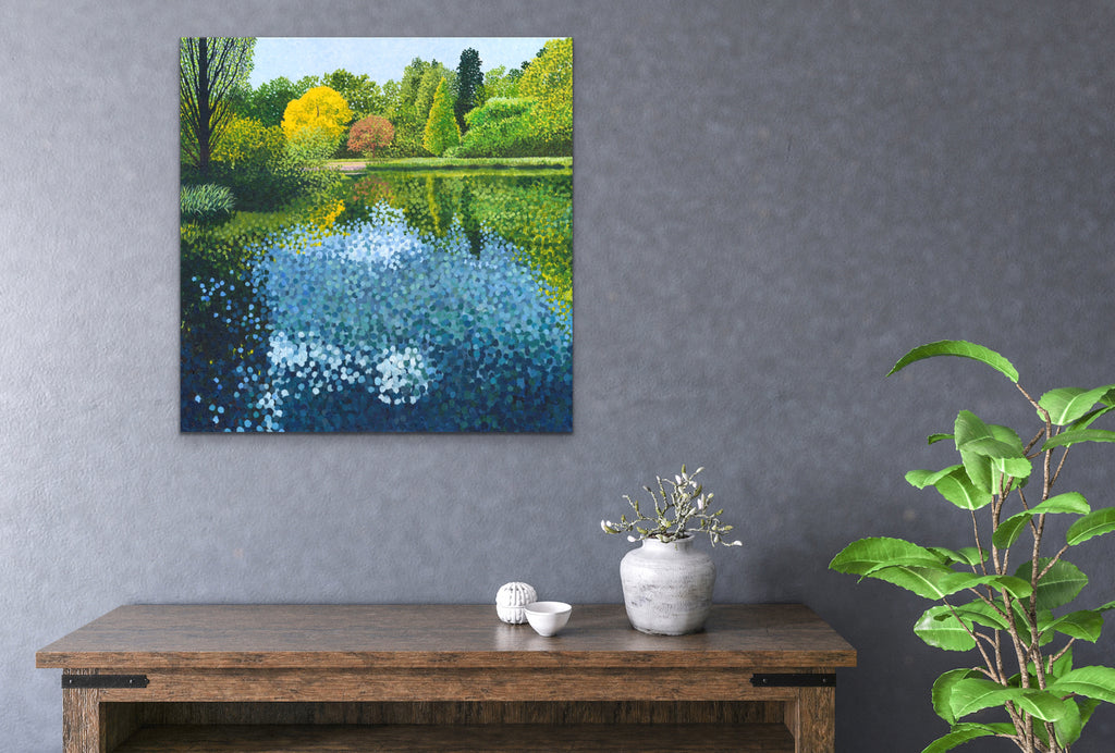 Lake at Wisley Limited Edition Print-Susan Entwistle