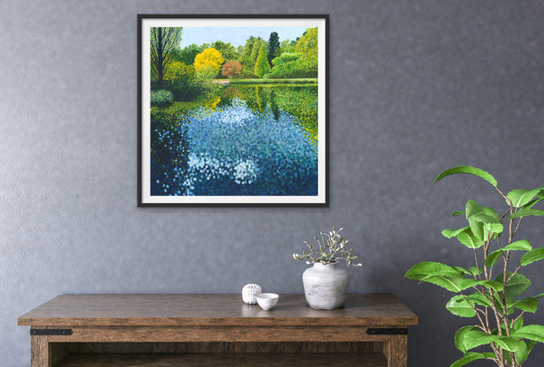 Lake at Wisley Limited Edition Print-Susan Entwistle