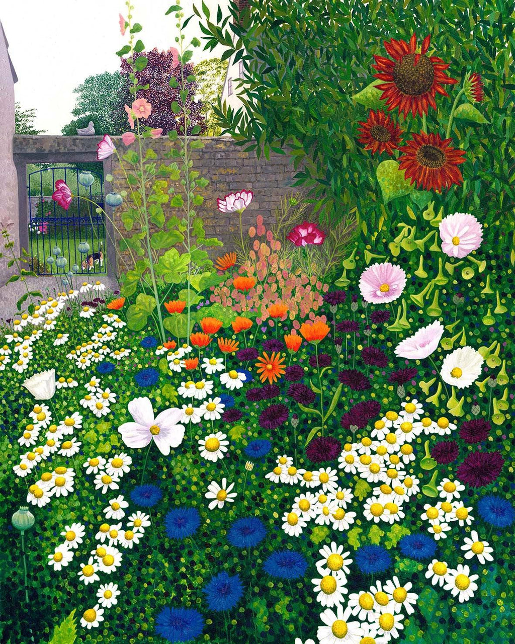 The Walled Garden Limited Edition Print-Susan Entwistle