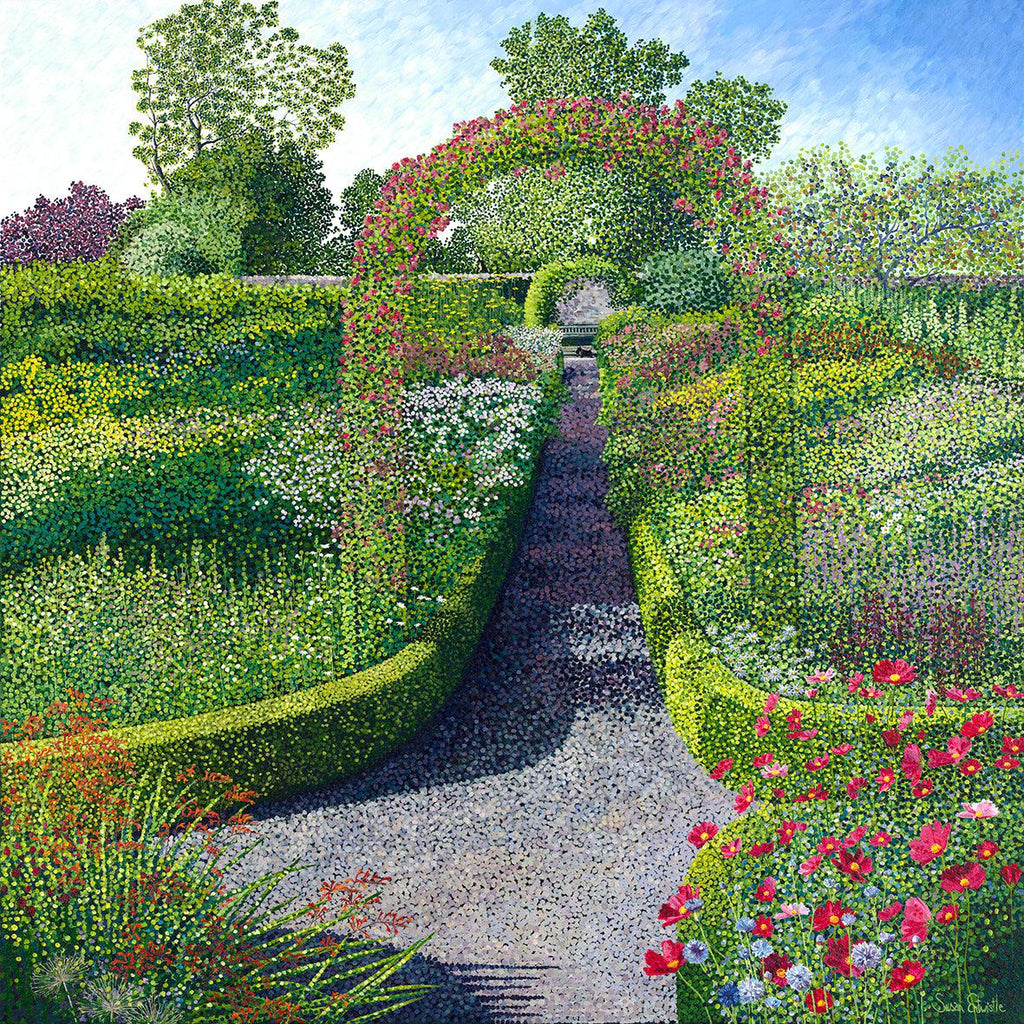 Kellie Castle Gardens Limited Edition Print-Susan Entwistle