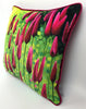 Peppermint Stick Tulips Cushion-Susan Entwistle