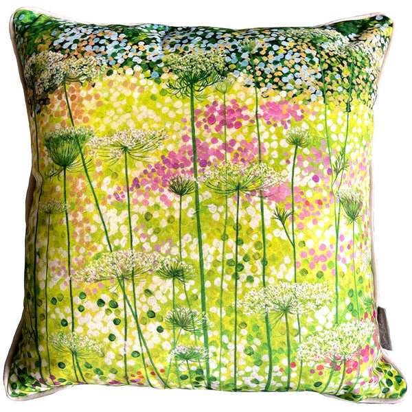 Queen Anne's Lace Cushion-Susan Entwistle