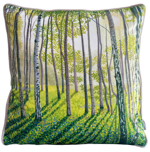 Silver Birch Cushion-Susan Entwistle