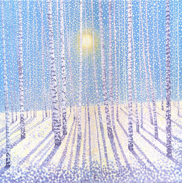 Snow Birch Limited Edition Print-Susan Entwistle