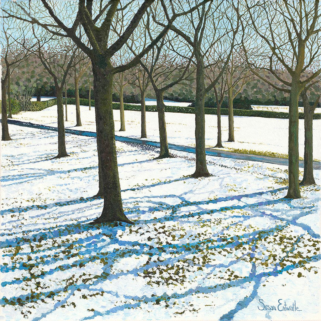 Snow in the Park Limited Edition Print-Susan Entwistle