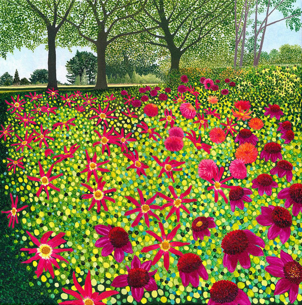 Star Dahlia Limited Edition Print-Susan Entwistle