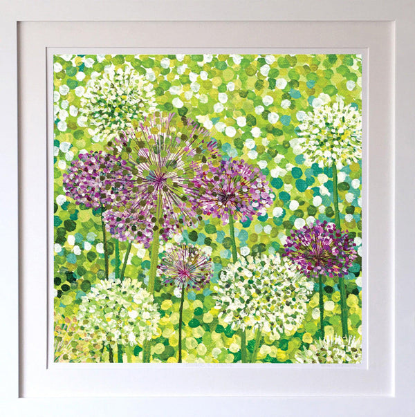 Allium Flowers Signed Edition Print-Susan Entwistle