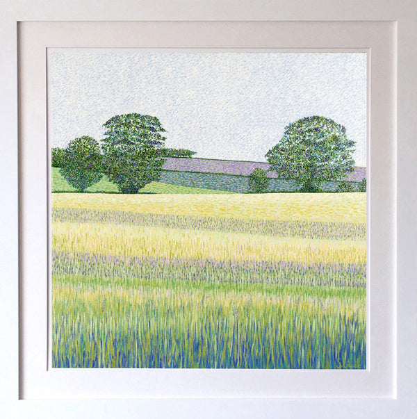 Barley Fields Signed Edition Print-Susan Entwistle