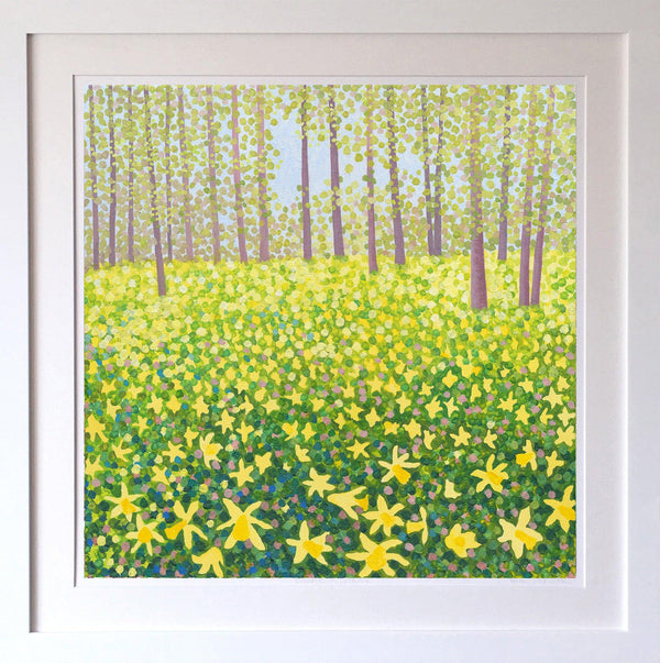 Woodland Daffodils Signed Edition Print-Susan Entwistle