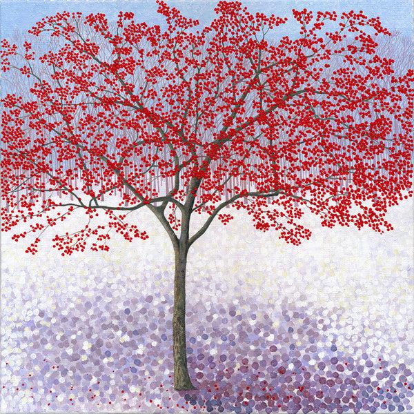 Winterberry Holly Card-Susan Entwistle