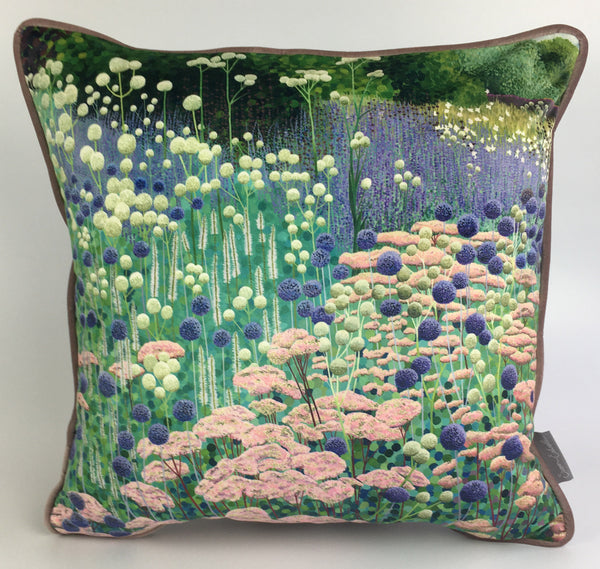 Wisley Border Cushion-Susan Entwistle