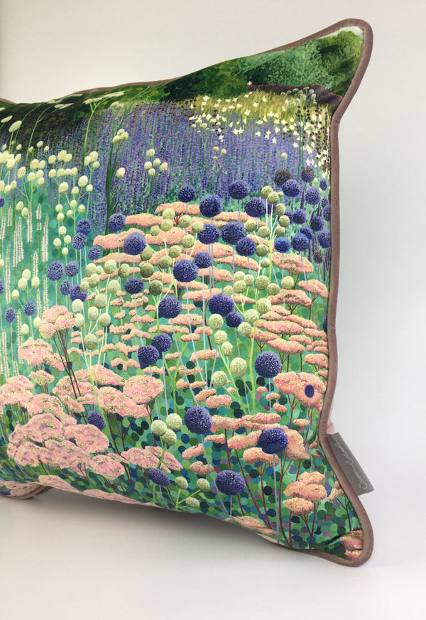 Wisley Border Cushion-Susan Entwistle