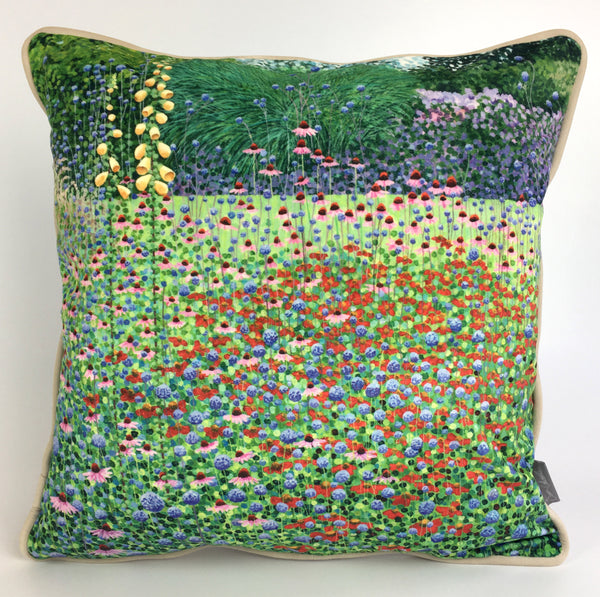 Wisley Gardens Cushion-Susan Entwistle