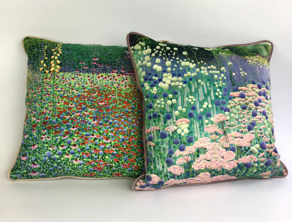 Wisley Gardens Cushion-Susan Entwistle