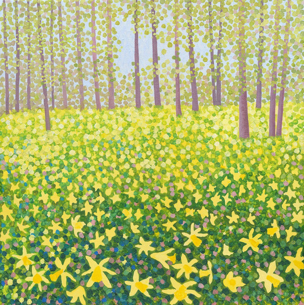 Woodland Daffodils SOLD-Susan Entwistle