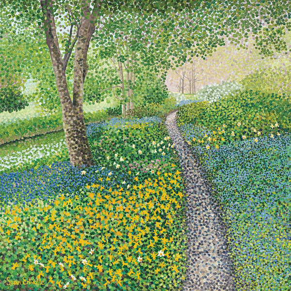 Daffodil Path Card-Susan Entwistle