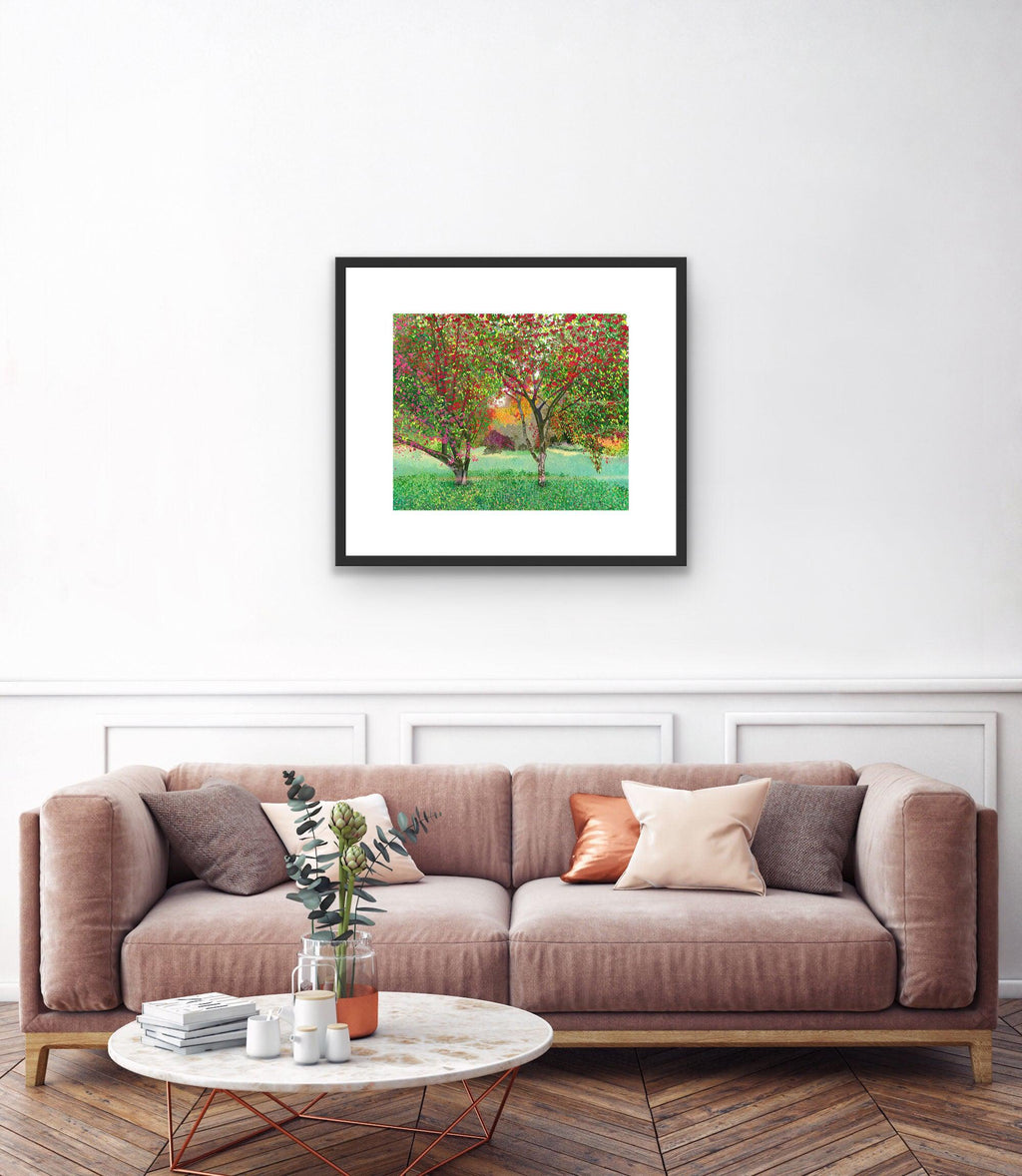 Spindle Trees Limited Edition Print-Susan Entwistle