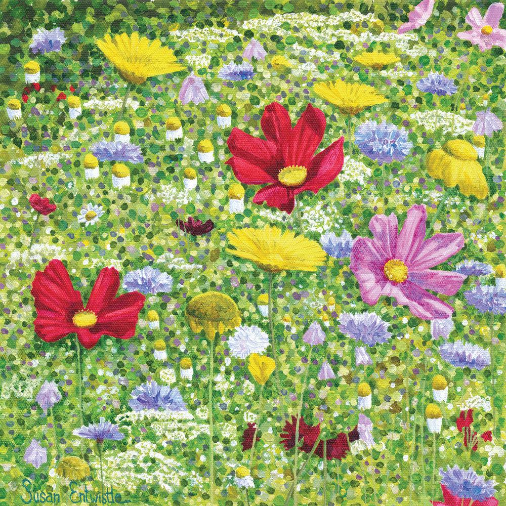 Wildflower Meadow Card-Susan Entwistle